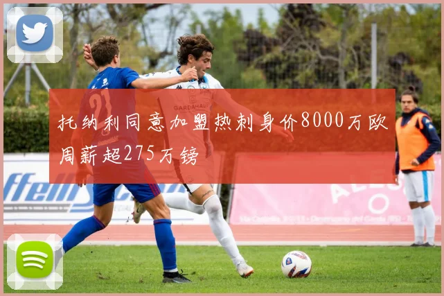 托纳利同意加盟热刺身价8000万欧周薪超275万镑