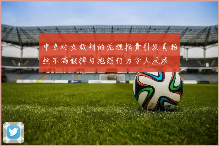 申京对女裁判的无理指责引发真粉丝不满假摔与抱怨行为令人厌烦